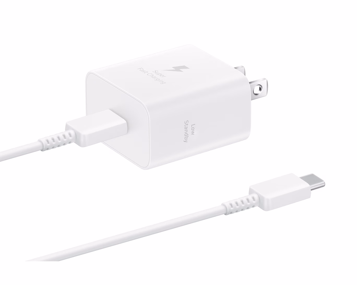 White (with Cable)